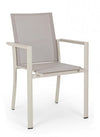 Bizzotto Sedia da giardino Konnor W-Arm Cappuccino