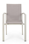 Bizzotto Sedia da giardino Konnor W-Arm Cappuccino
