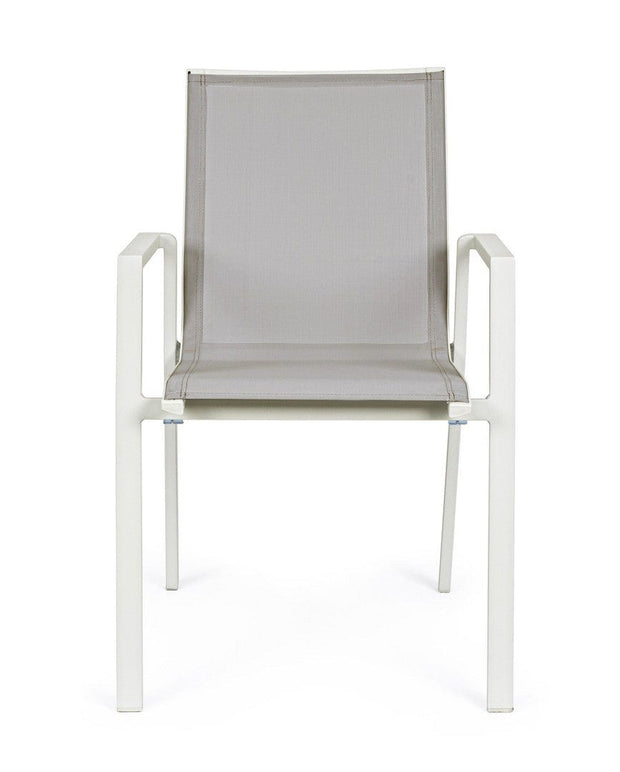 Bizzotto Sedia da giardino Krion Grigio