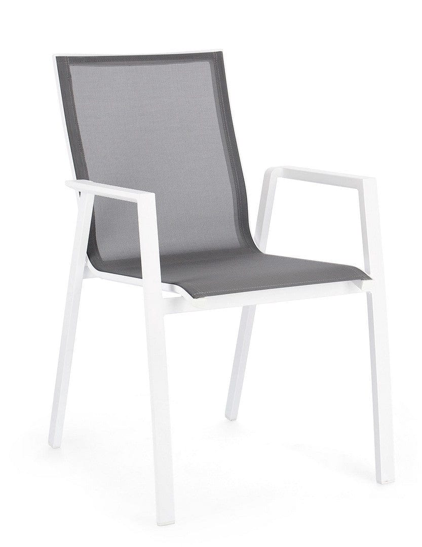 Bizzotto Sedia da giardino Krion JX11 Grigio
