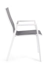 Bizzotto Sedia da giardino Krion JX11 Grigio