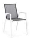 Bizzotto Sedia da giardino Krion JX11 Grigio