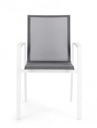 Bizzotto Sedia da giardino Krion JX11 Grigio