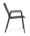Bizzotto Sedia da giardino Krion JX55 Antracite