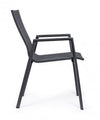 Bizzotto Sedia da giardino Krion JX55 Antracite