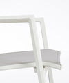 Bizzotto Sedia da giardino Krion W-Arm Grigio