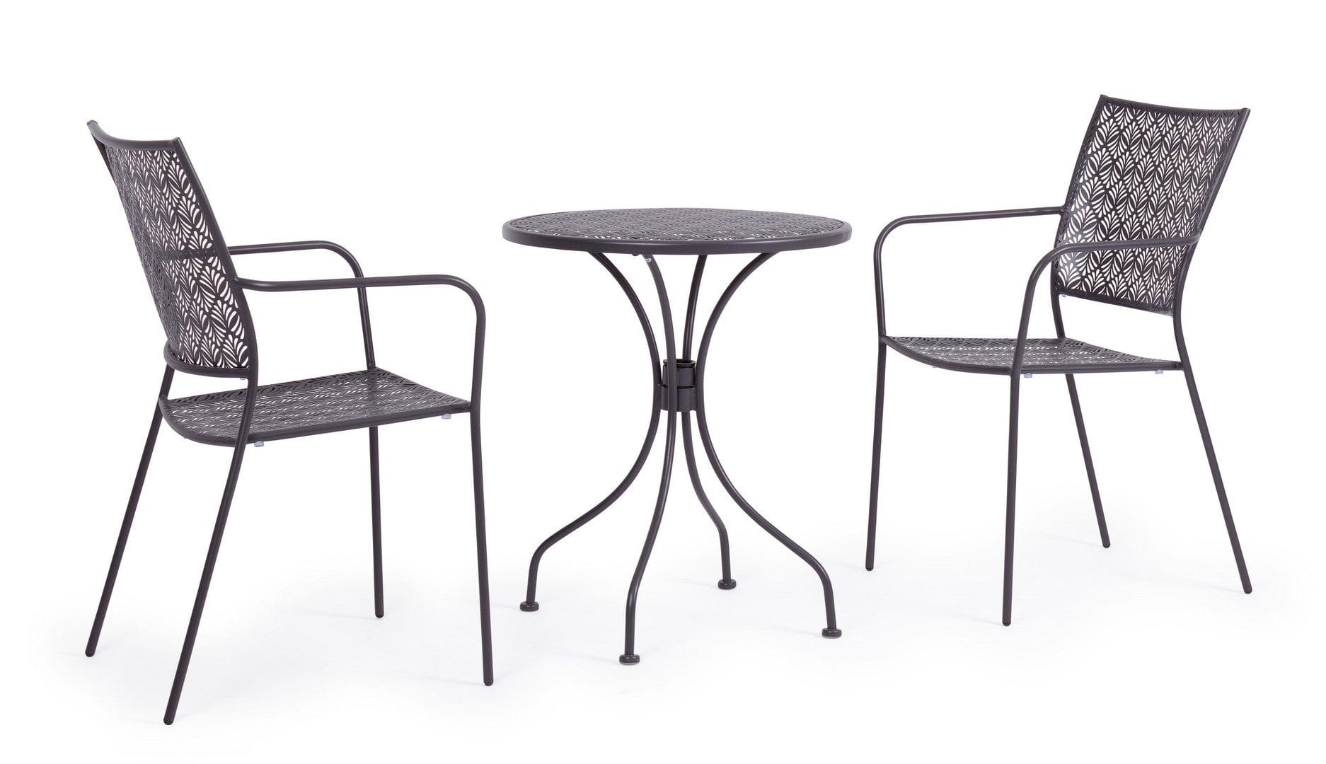 Bizzotto Sedia da giardino Lizette Antracite