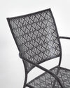 Bizzotto Sedia da giardino Lizette Antracite