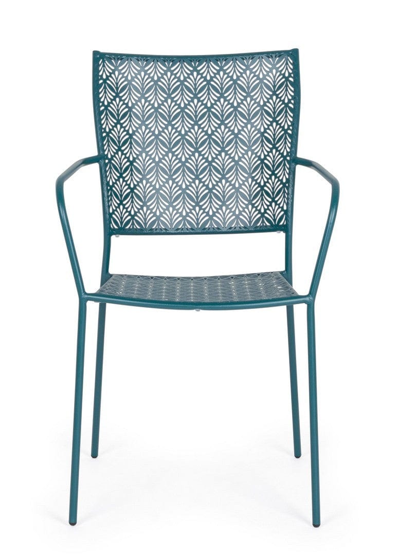 Bizzotto Sedia da giardino Lizette Blu
