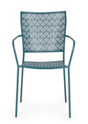 Bizzotto Sedia da giardino Lizette Blu