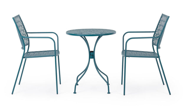 Bizzotto Sedia da giardino Lizette Blu