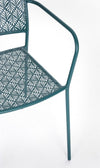 Bizzotto Sedia da giardino Lizette Blu