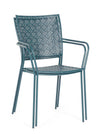 Bizzotto Sedia da giardino Lizette Blu