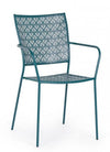 Bizzotto Sedia da giardino Lizette Blu