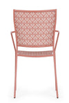 Bizzotto Sedia da giardino Lizette Ruggine