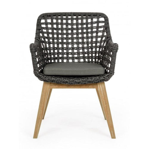 Sedia Da Giardino Madison Nero (1)