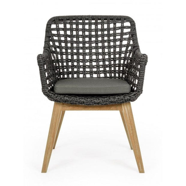Sedia Da Giardino Madison Nero (1)