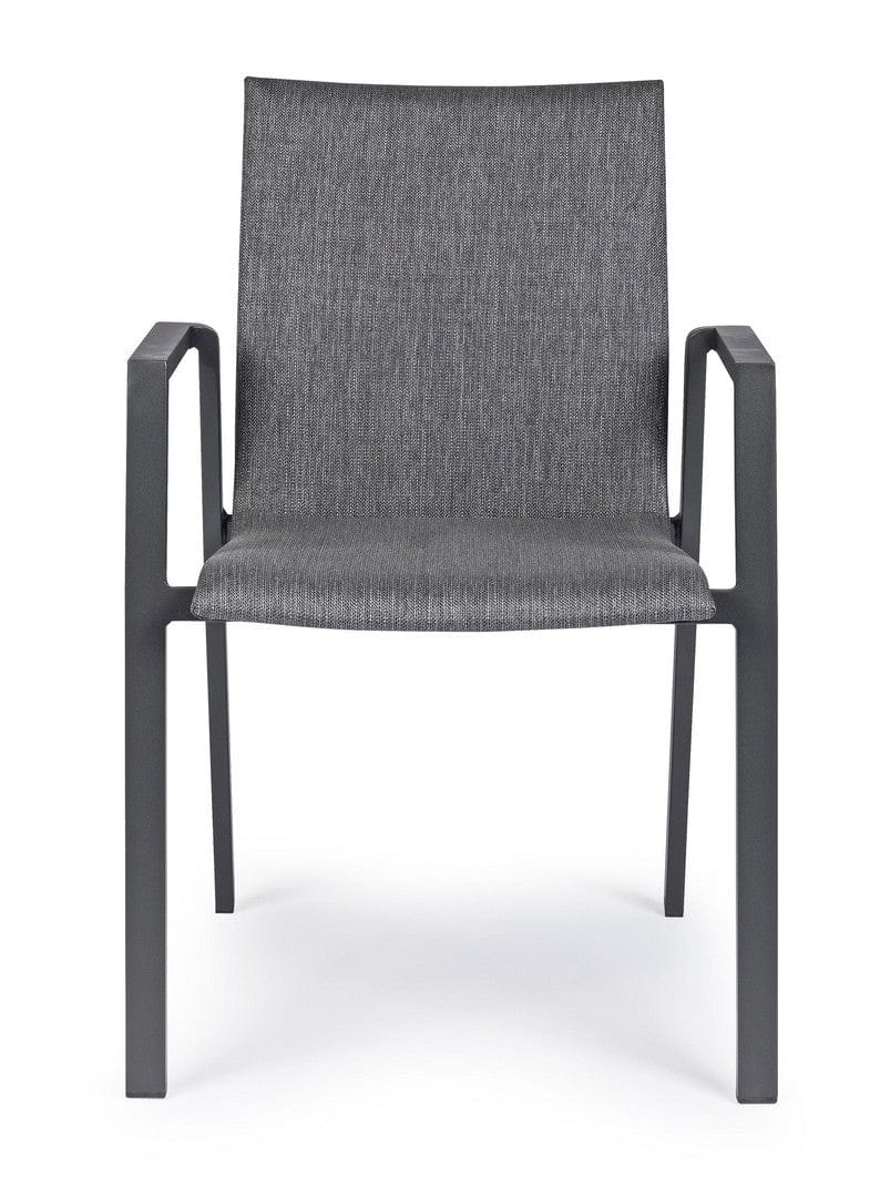 Bizzotto Sedia da giardino Odeon JX55 Grigio