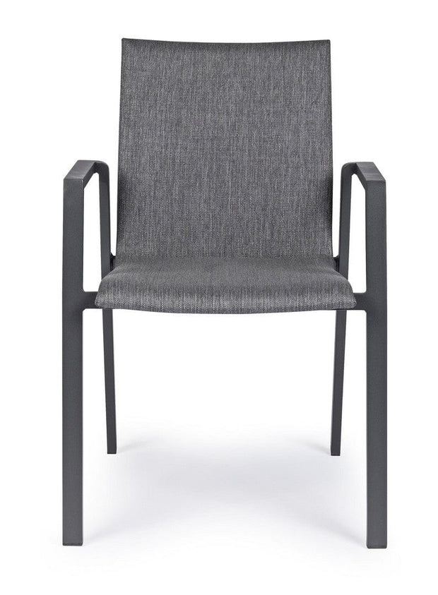 Bizzotto Sedia da giardino Odeon JX55 Grigio