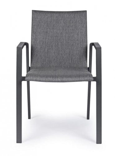 Bizzotto Sedia da giardino Odeon JX55 Grigio