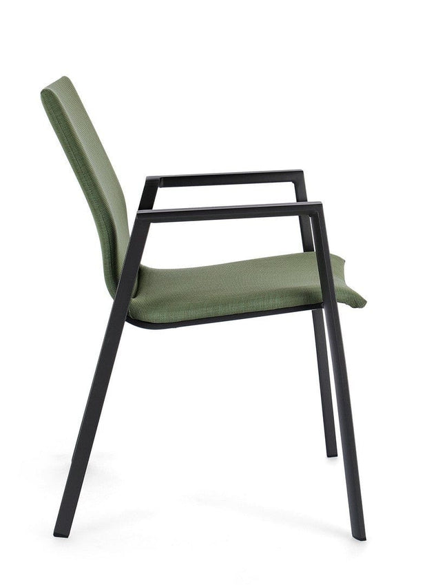 Bizzotto Sedia da giardino Odeon JX55 Verde