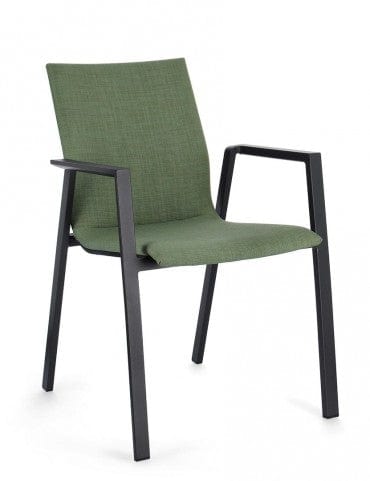 Bizzotto Sedia da giardino Odeon JX55 Verde