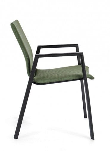 Bizzotto Sedia da giardino Odeon JX55 Verde