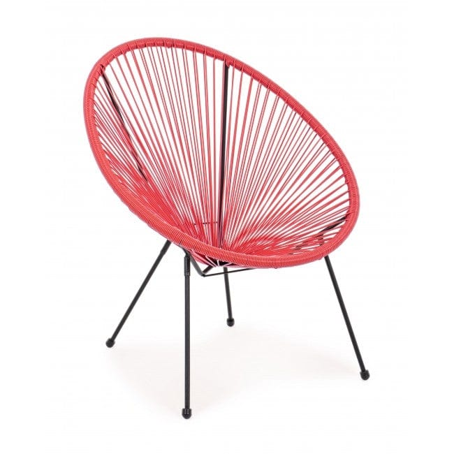 Sedia Da Giardino Parker Rosso