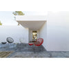Sedia Da Giardino Parker Rosso (4)
