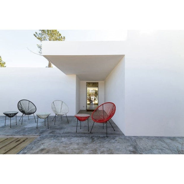 Sedia Da Giardino Parker Rosso (4)