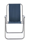 Bizzotto Sedia da giardino pieghevole Malibu Blu