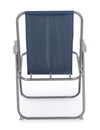 Bizzotto Sedia da giardino pieghevole Malibu Blu