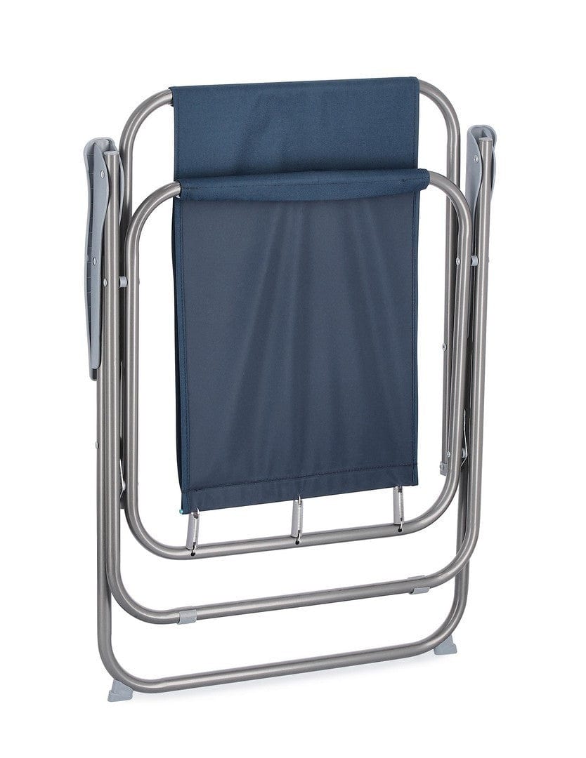 Bizzotto Sedia da giardino pieghevole Malibu Blu