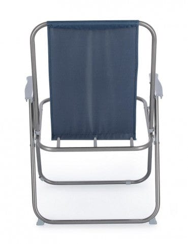 Bizzotto Sedia da giardino pieghevole Malibu Blu
