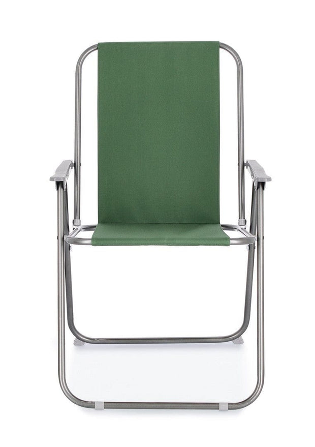 Bizzotto Sedia da giardino pieghevole Malibu Verde