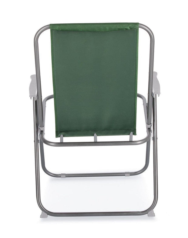 Bizzotto Sedia da giardino pieghevole Malibu Verde