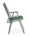 Bizzotto Sedia da giardino pieghevole Malibu Verde