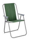 Bizzotto Sedia da giardino pieghevole Malibu Verde