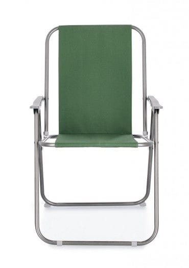 Bizzotto Sedia da giardino pieghevole Malibu Verde