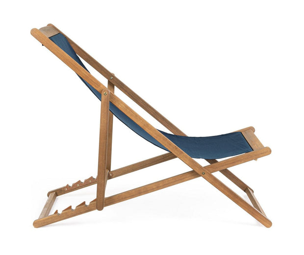 Bizzotto Sedia da giardino pieghevole Noemi Blu