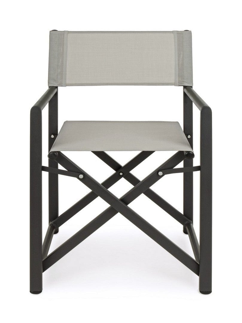 Bizzotto Sedia da giardino pieghevole Taylor Cappuccino