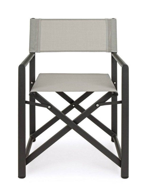 Bizzotto Sedia da giardino pieghevole Taylor Cappuccino