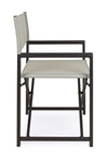 Bizzotto Sedia da giardino pieghevole Taylor Cappuccino