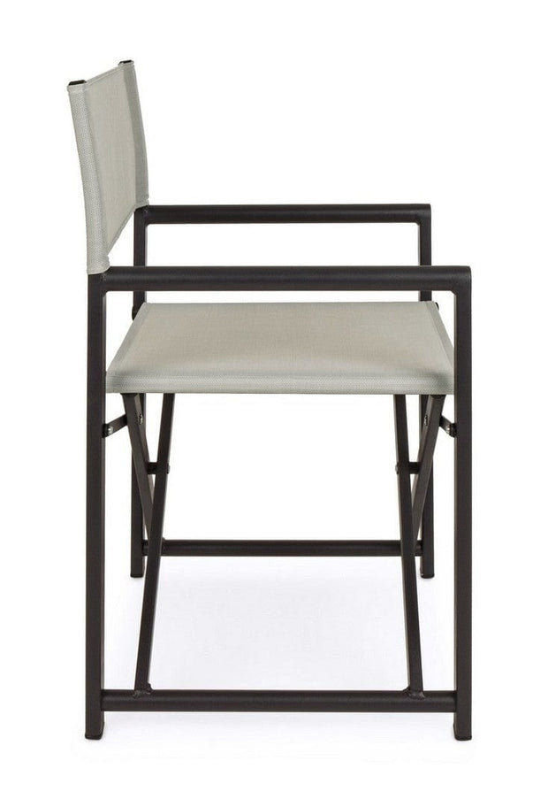Bizzotto Sedia da giardino pieghevole Taylor Cappuccino