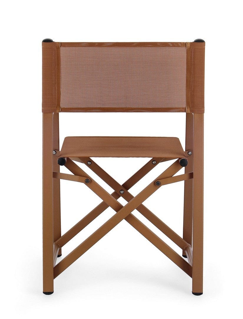 Bizzotto Sedia da giardino pieghevole Taylor Pecan Marrone