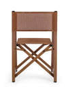 Bizzotto Sedia da giardino pieghevole Taylor Pecan Marrone
