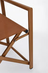 Bizzotto Sedia da giardino pieghevole Taylor Pecan Marrone