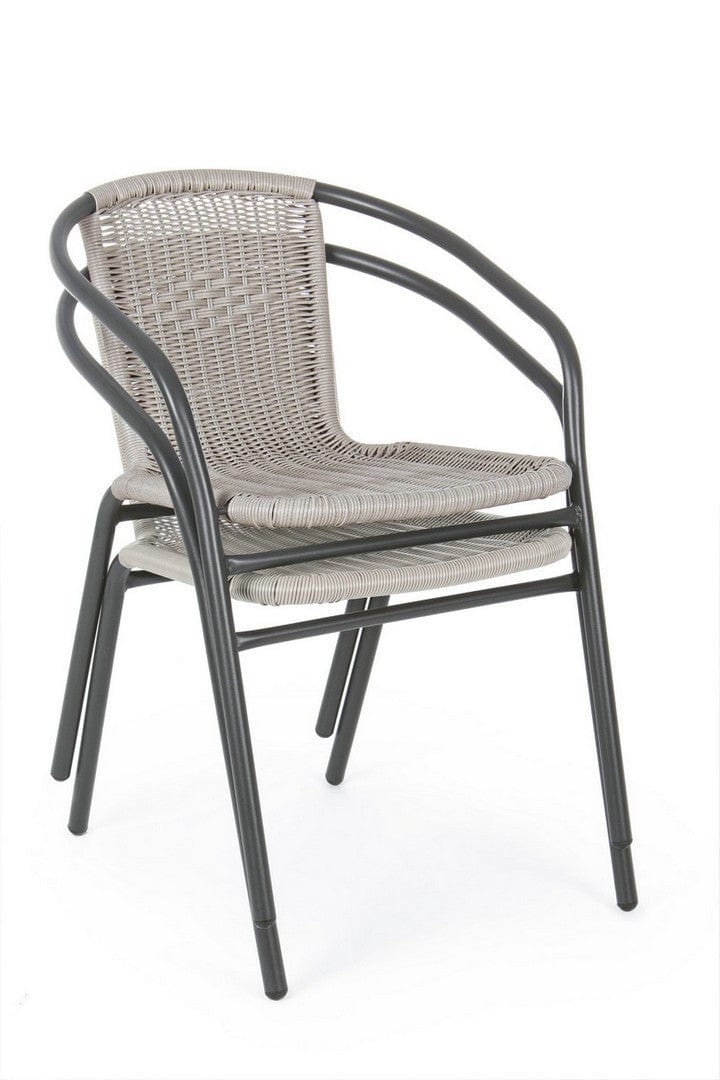 Bizzotto Sedia da giardino Ripley Cappuccino