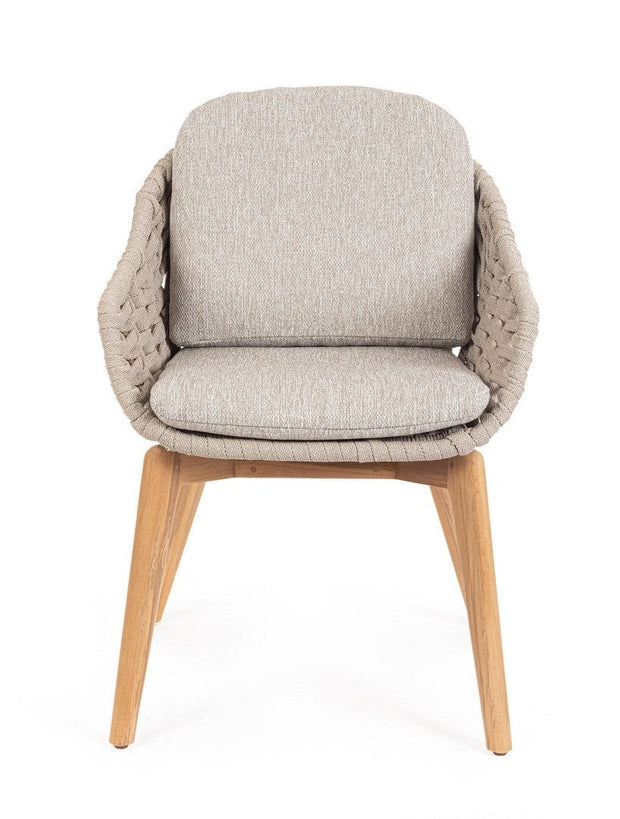 Bizzotto Sedia da giardino Tamires Beige