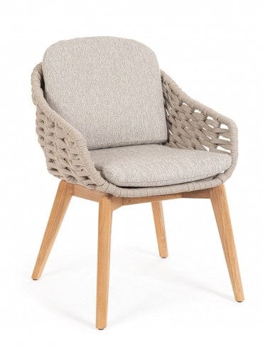 Bizzotto Sedia da giardino Tamires Beige
